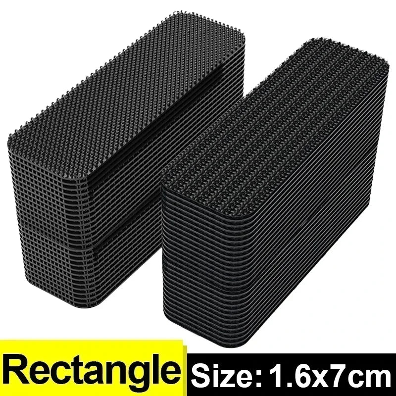 Wholesale Double Faced High Adhesive Fixing Stickers Carpet Pad Dashboard Mat Fixed Patch Home Floor Anti Skid Grip Tape Sticker