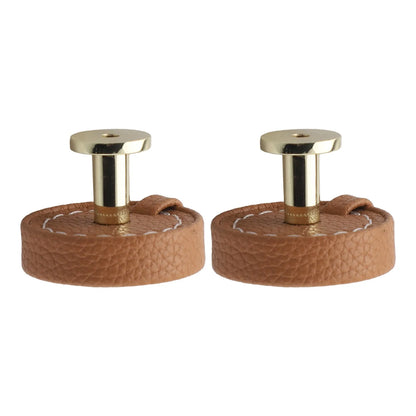 For Kitchen Cabinets Zinc Alloy Knobs Leather Drawer Pulls Stylish Furniture Pulls Sturdy Construction Stylish Furniture Accents