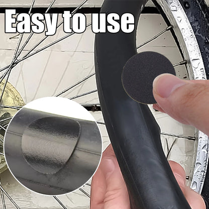 Bike Tire Repair Glue-Free Patch Quick Tyre Repair Pad