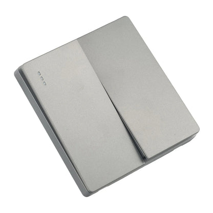 None Gray Button Switch Switches 1 2 3 Gang 86mm Flame Frameless PC Material Push Retardant Rocker Switch None