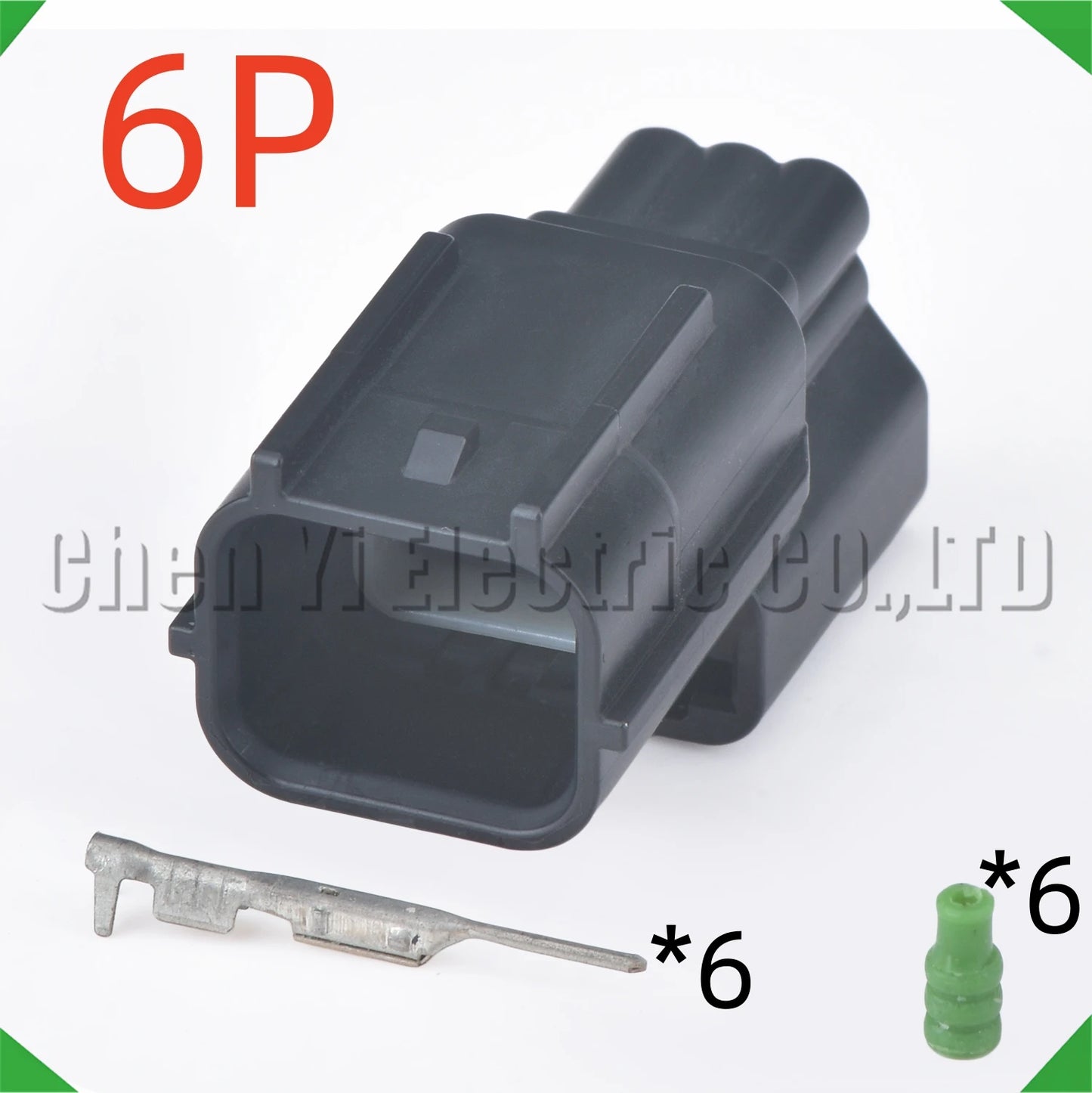 6 Pin Headlight Radar Connector 7282-2764-30 for Honda Civic Accord