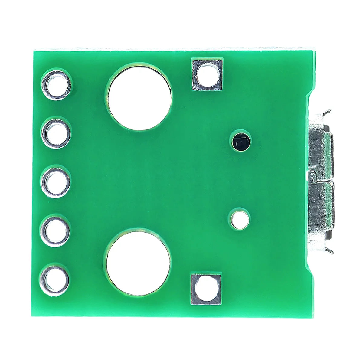 Micro USB to DIP Adapter 5-Pin Female Connector PCB Converter for Breadboard and DIY Electronics