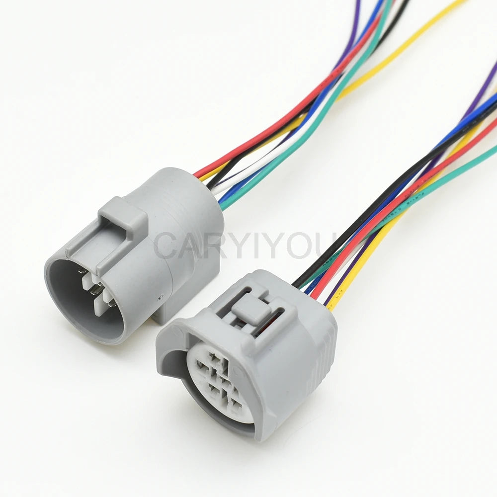 6189-0127 / 6188-0067 Automotive 7-Pin Waterproof Headlight Connector — AC Assembly Wire Socket for Toyota Camry / Lexus