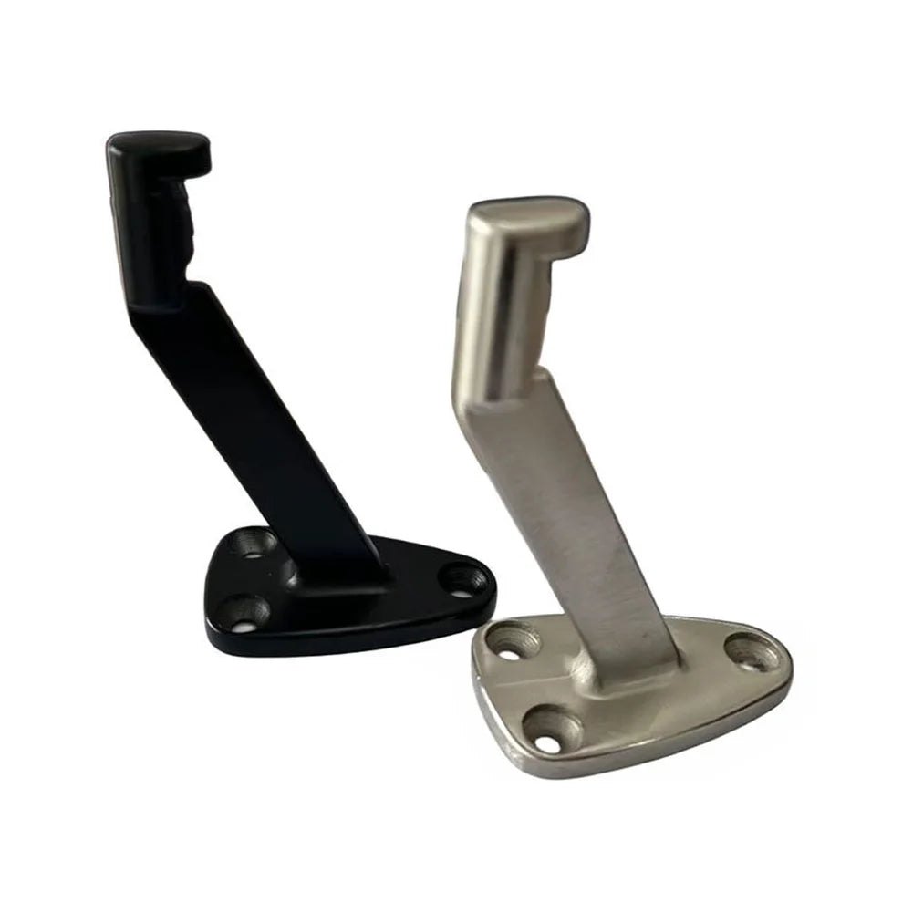 6-Pack Aluminum Alloy Wall Brackets For Staircase Handrails Rust-Resistant Heavy-Duty Support Brackets For Indoor Outdoor Use