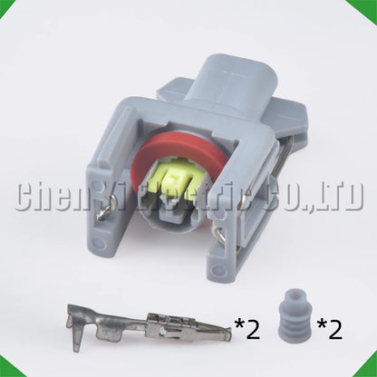 2 Pin Waterproof Fuel Injector Connector 13816706 240PC024S8014 for GM