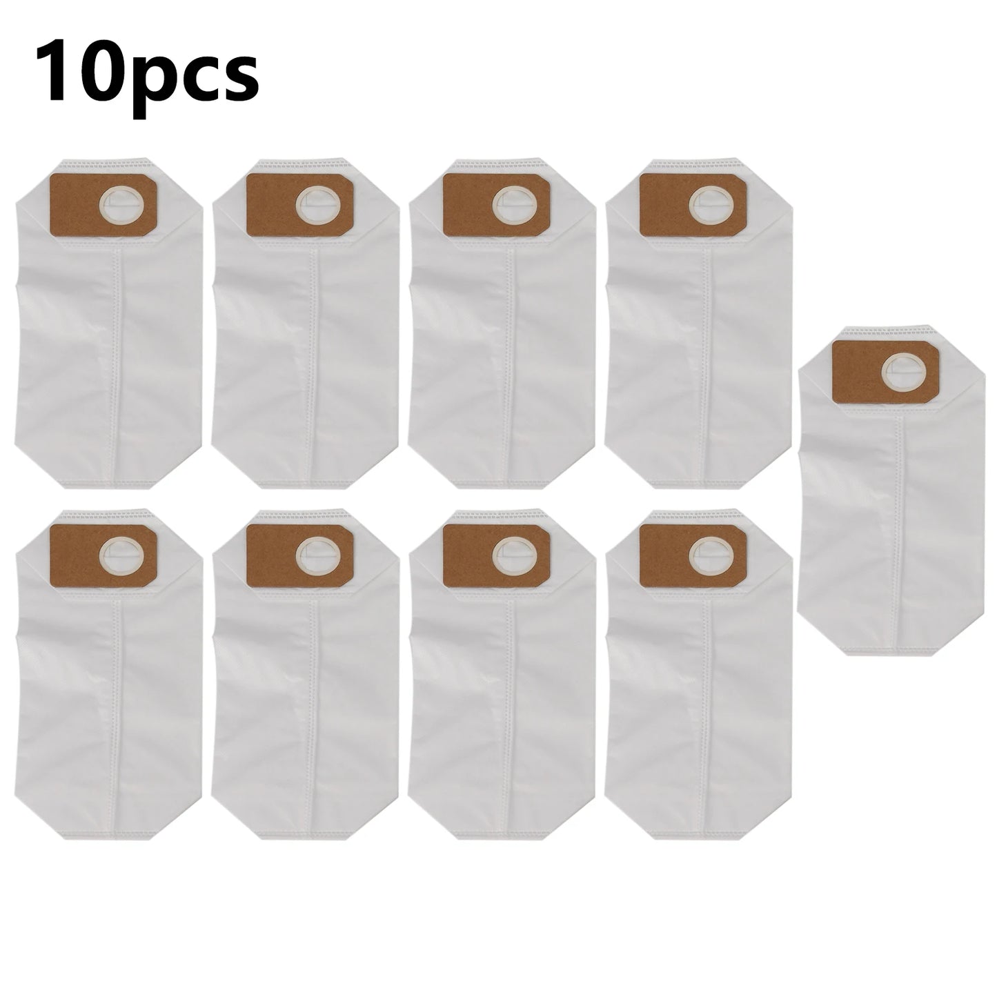 410 Dust Bags for Uwant V100 K100 Robot Vacuum Cleaner Two Layer Filtration System to Minimize Dust Release During Emptying