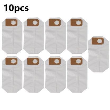 410 Dust Bags for Uwant V100 K100 Robot Vacuum Cleaner Two Layer Filtration System to Minimize Dust Release During Emptying