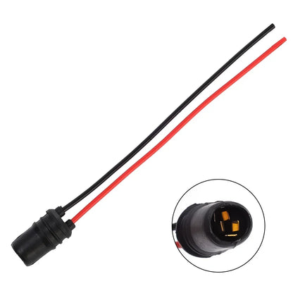 DC12V T10 W5W 147 Bulb Socket Connector Wire Harness Holder 14cm