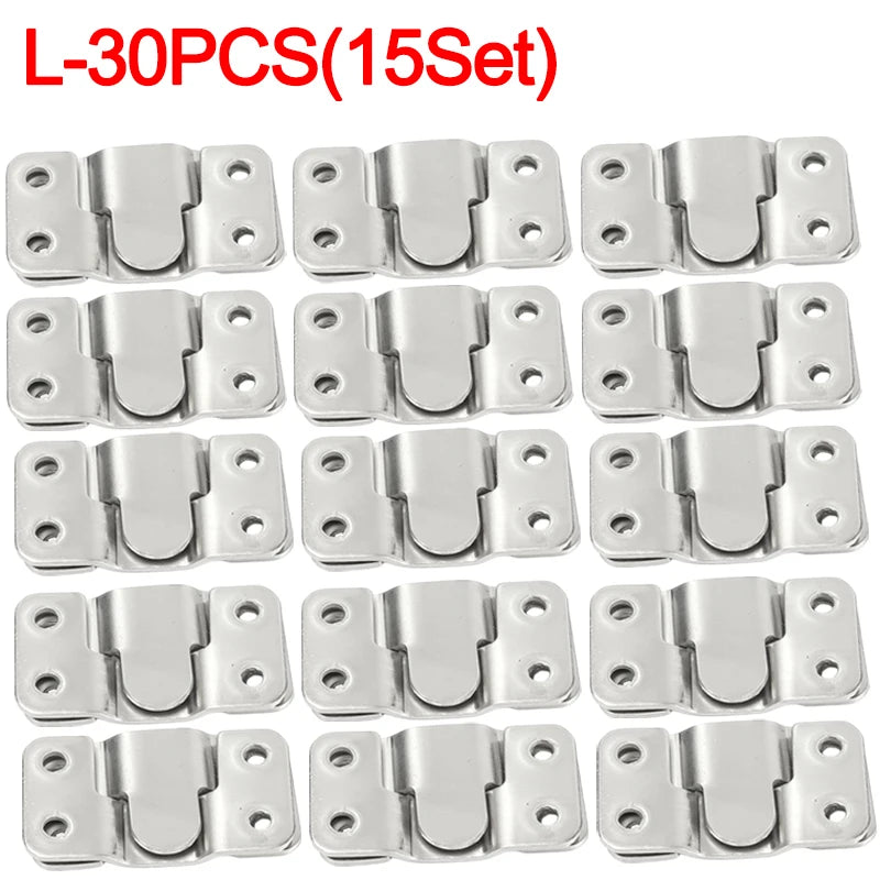 Picture Frame Hooks Stainless Steel Wall Hanger 30/2PCS