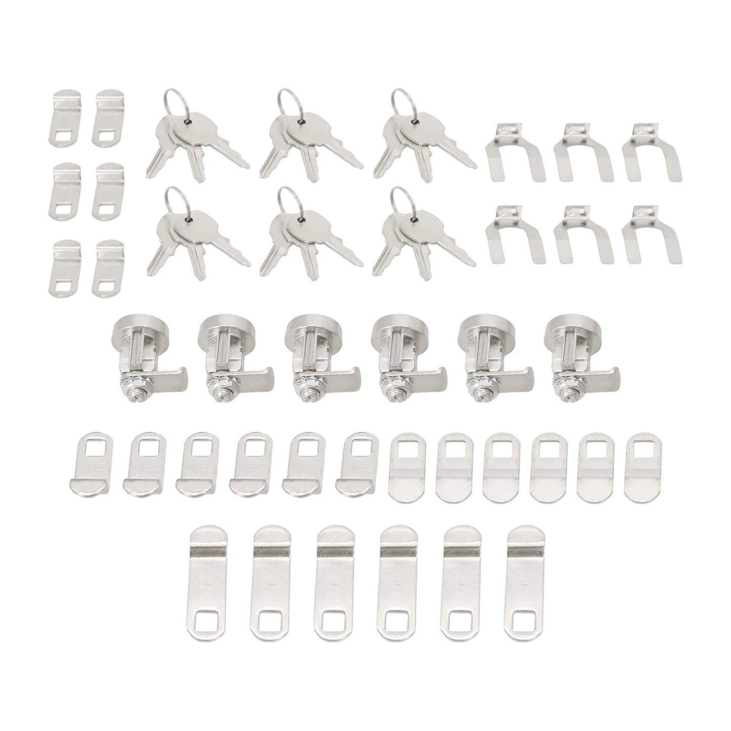 Lock Cylinder Set Key Lock Kit Non-Interoperable Keys Security Solution Comprehensive Lock Set Security For Home