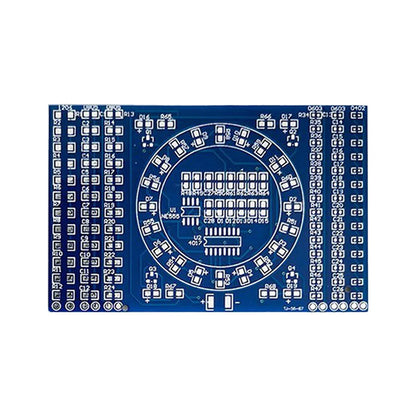 CD4017 Rotating LED SMD and NE555 DIY Soldering Practice Board Kit for Electronics Skill Training
