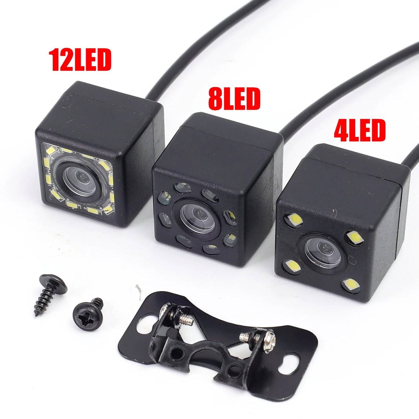 Waterproof 12 LED Rear View Camera HD Night Vision Backup Parking