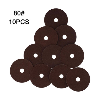 10PCS 4 Inch Resin Fiber Grinding Sanding Discs For Angle Grinder  Abrasive Tool 100mm Diameter 24#-120# Polishing Dic Grinding