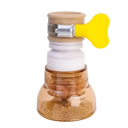 Universal 360 Rotation Faucet Bubbler Swivel Water Saving Economizer Head Shower Kitchen Faucet Nozzle Adapter Sink Accessories