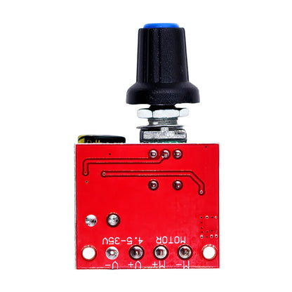 Mini DC Motor PWM Speed Controller Module 4.5V-35V 5A 90W Adjustable Regulator Board
