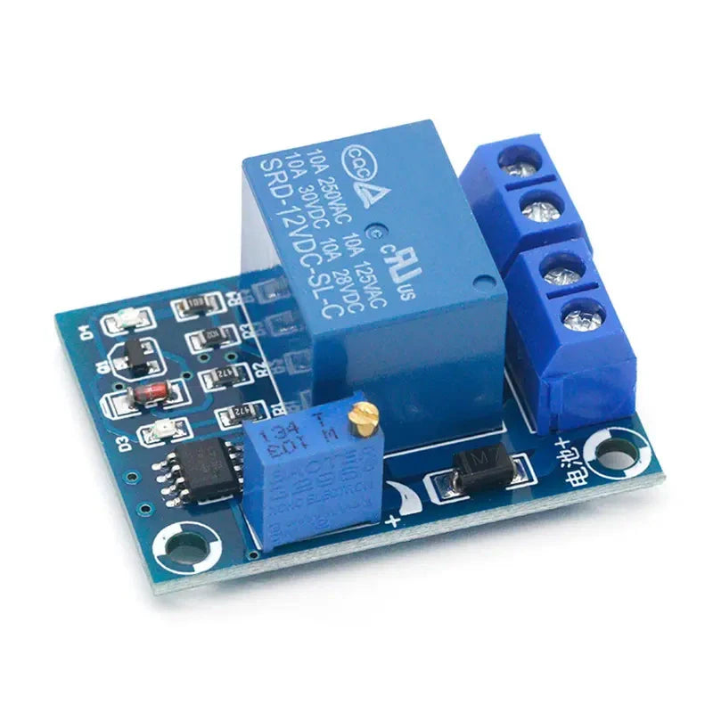 DC 12V Battery Undervoltage Protection Module Low Voltage Cut-Off Automatic Recovery Controller
