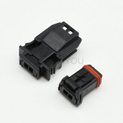2 Way Waterproof Automotive Wiring Connector Rearview Mirror Terminal Socket MX19002P51 / MX19002S51