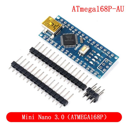 Arduino Nano 3.0 Compatible Controller with CH340 USB Driver ATMEGA328P 16MHz Mini/Micro/Type-C