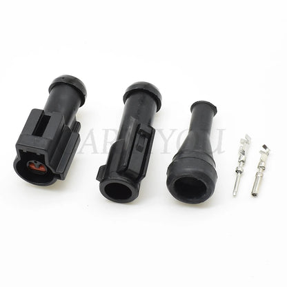 DJ70210-1.5-11/21 2-Pin 1.5mm Waterproof Sealed Automotive Connector with Wire for Car Wiring