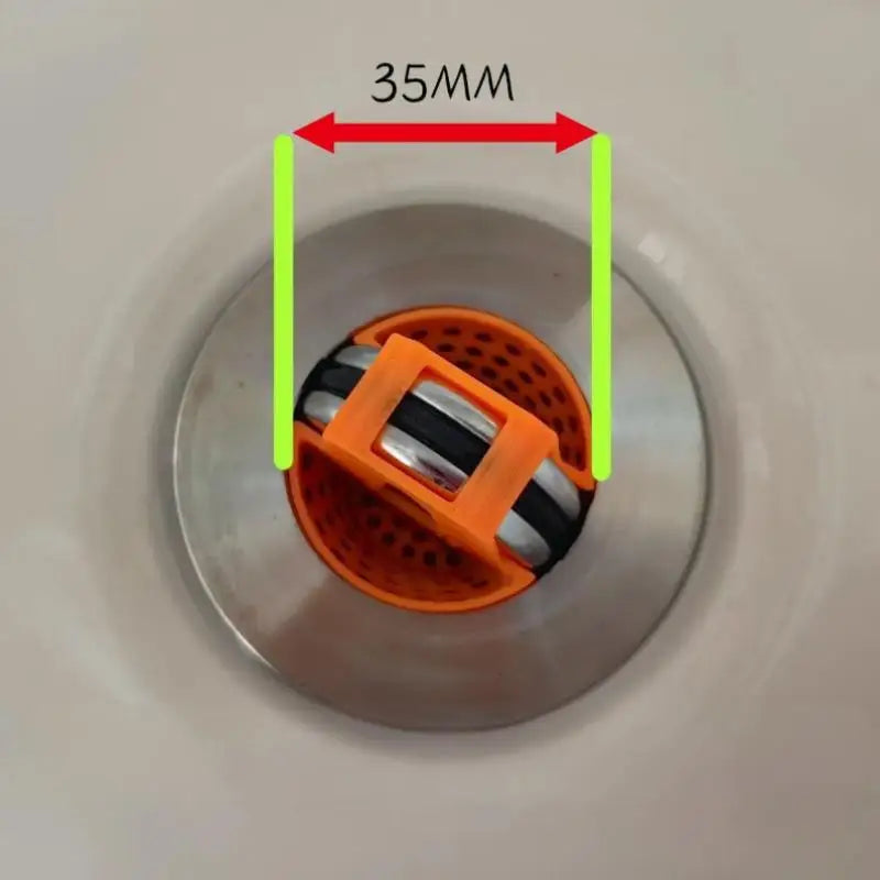 Sink Filter Hair Catcher Drain Stopper 5PCS Bathroom Drain Cover