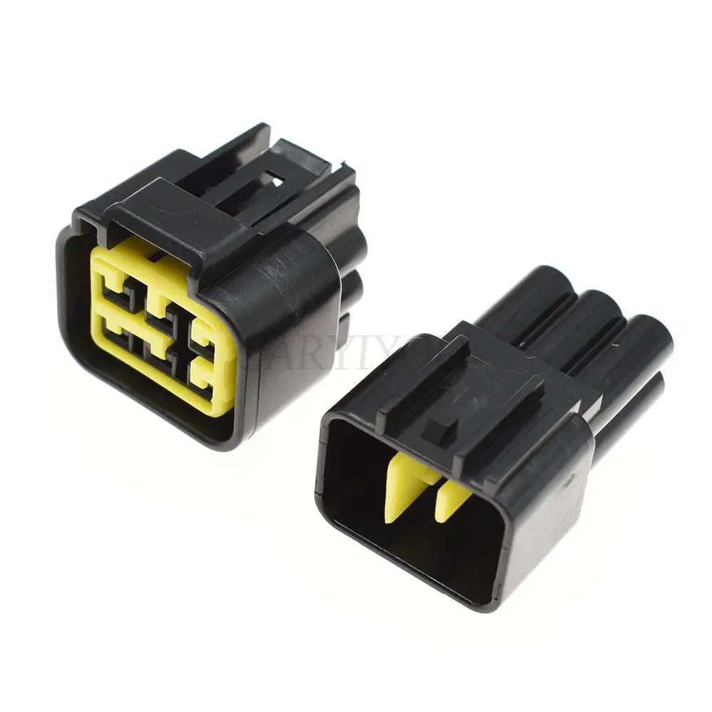 6-Pin Furukawa Waterproof Connector FW-C-6M-B / FW-C-6F-B — FW Series Sealed Automotive Wiring Plug