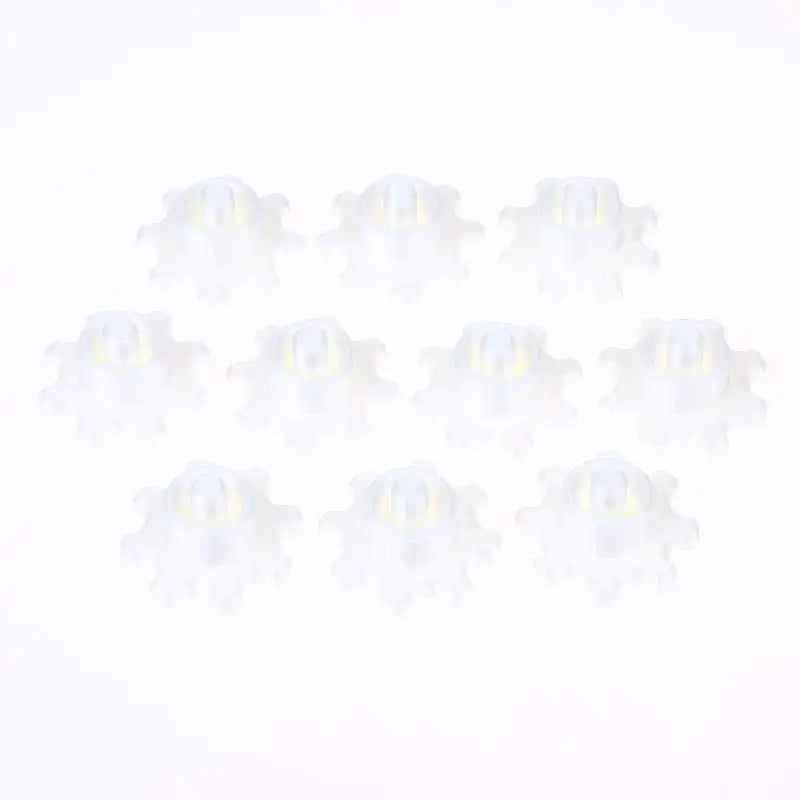 New 10PCS Orange Glass Glue Caps - Durable Plastic Sealing Caps For Standard Glue Bottles, Portable Decoration Tools