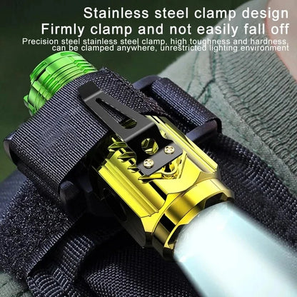 Super Bright 3LED Mini Flashlight Portable Pen Clip Lamp Built-in Battery USB Rechargable Torch With Tail Magnet Emergency Lamp