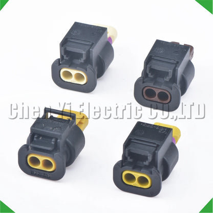 2 Pin Waterproof Injector Connector VVT Solenoid Valve Plug for VW