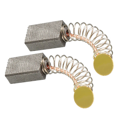 2pcs Carbon Brushes Kit For Electric Motors 13mm X 8 X 5mm Replacement Part 20mm Spring Length Electric Carbon Brushes