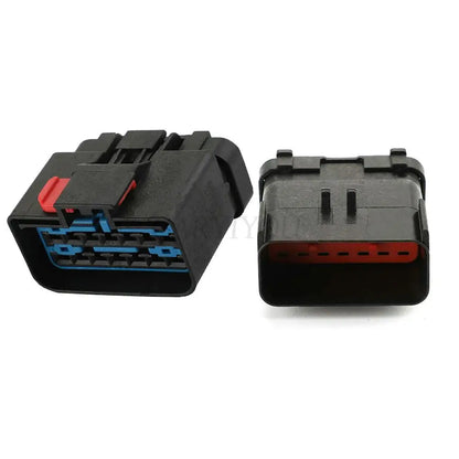 14 Pin 2.8 Auto Waterproof Connector Female Male Rear Lamp Headlight 54201411 54201415