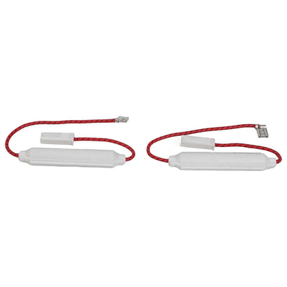 Microwave Oven Fuse Holder with 5KV High Voltage Fuses 0 65 to 0 9A Current Range Includes 2 Replacement Pieces