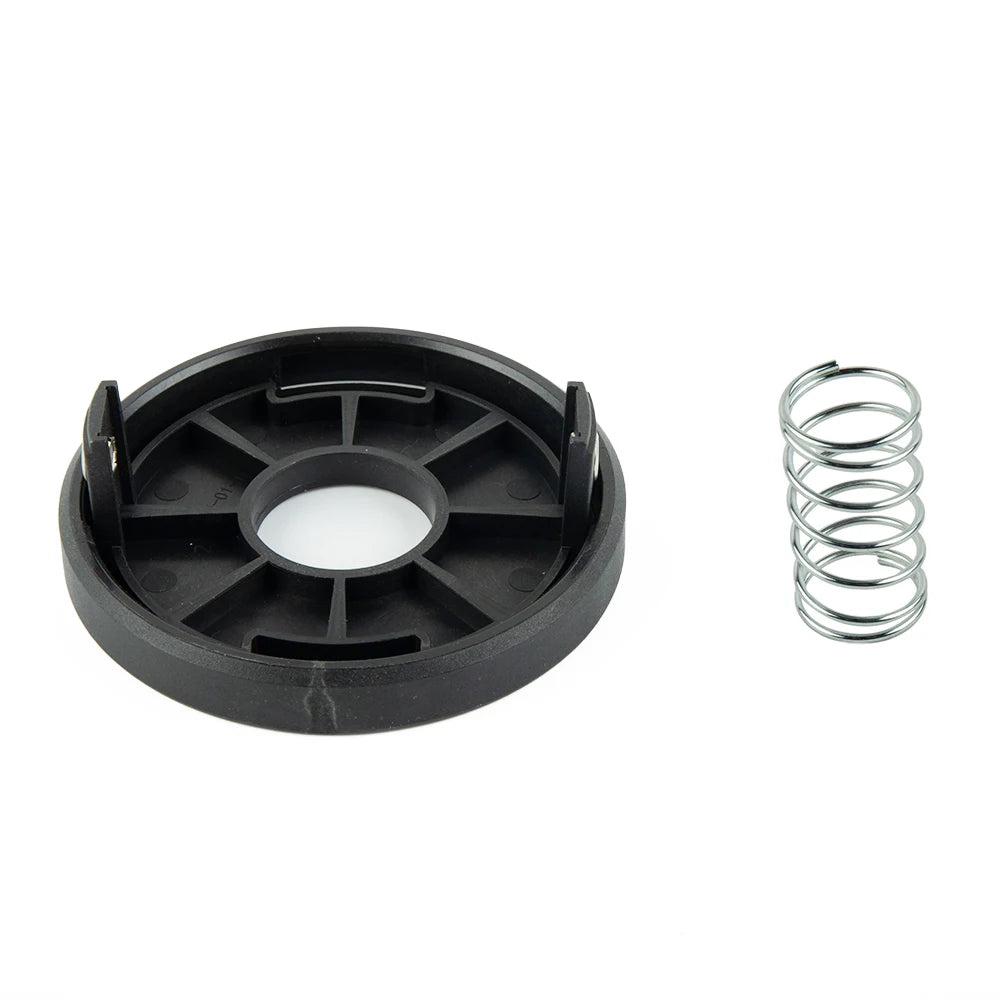 Spring Spool Cap Set 97.2*28.7mm Grass Trimmer Kit Plastic Replace Replacement Brand New High Quality Material