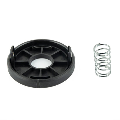 Spring Spool Cap Set 97.2*28.7mm Grass Trimmer Kit Plastic Replace Replacement Brand New High Quality Material