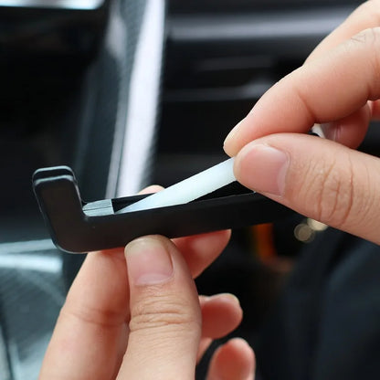 Car Air Outlet Aromatherapy Clip Solid Aromatherapy Strips Set 8cm Auto Air Vent Wind Direction Paddle Hidden Fragrance Clip