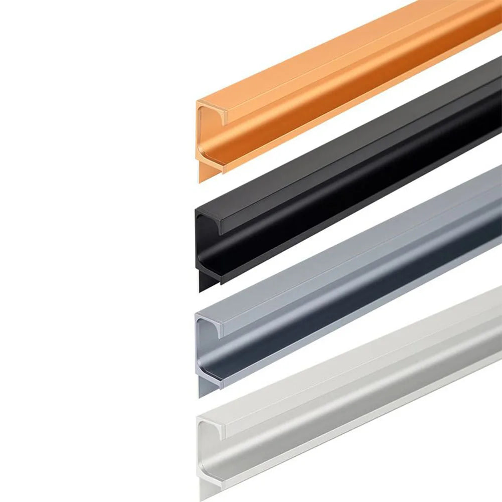 Office Furniture Kitchen Furniture Sliding Door Handle Safe Grip Design Easy Installation Process Invisible Slotless Design