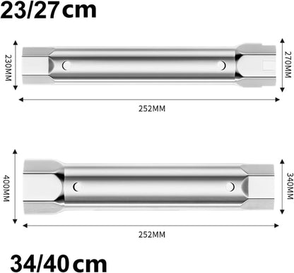 24-40MM Anti-Corrosive Bath Faucet Wrench Anti-slip Kitchen Repair Flume Hexagonal Wrench Multifunction Repair Plumbing Tools