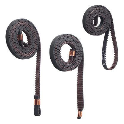 3PCS Timing Belt Kit For Kobra3 Spare Y Z Axis Timing Belt Rubber Drive Belt For 3D Printer  For Replacing Worn-out Belts