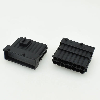 1-964449-1 / 1-965427-1 Automotive 16-Pin ECU Connector — Male Female Electrical Plug
