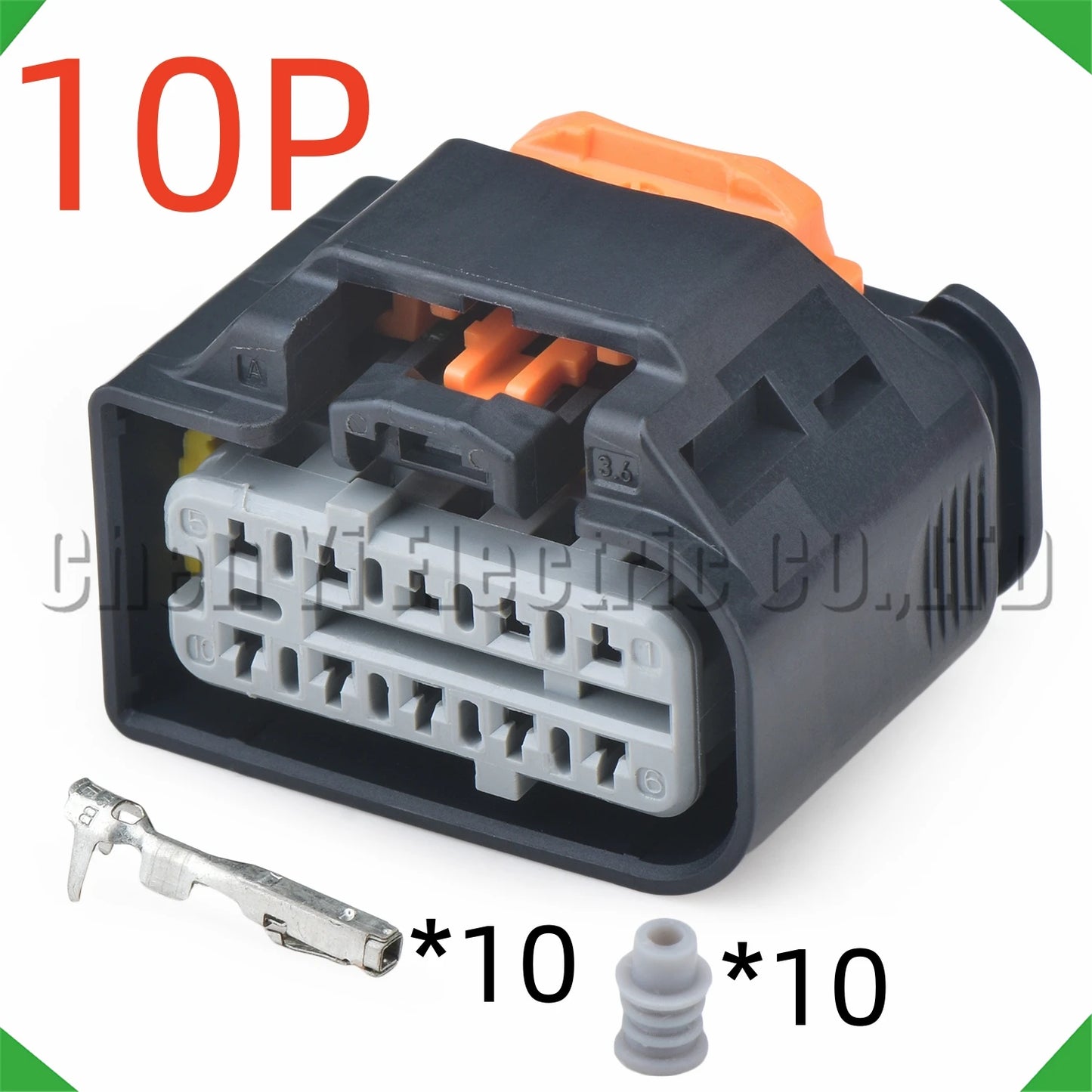 10 Pin Headlight Connector 1801600-1 1801600-2 For Peugeot 308 408 Citroen C4L