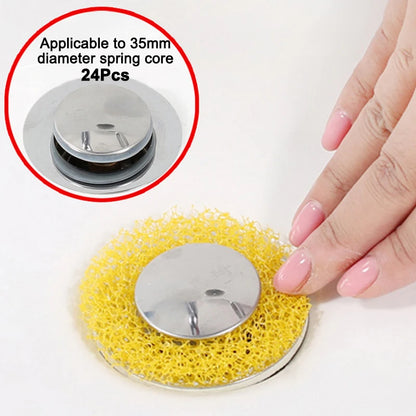 Drain Strainer Sink Hair Filter Sponge Washbasin Anti-blocker Tub Drainer Protector Strainer Plug For Kitchen Bathroom Supplies