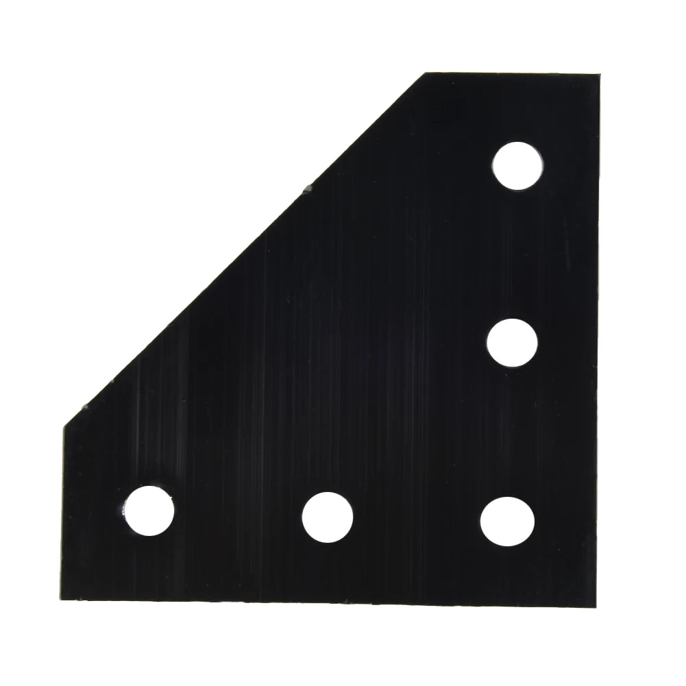 1 PCS  Plate Joint Board Plate Corner Angle Bracket For 2020 Aluminum Profile 5Hole 90 Degree Without Screws Home Hardware