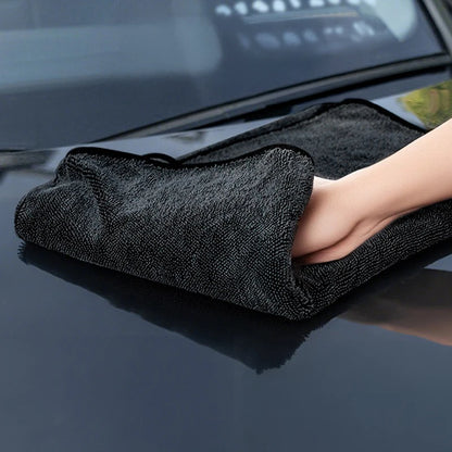 Microfiber Twisted Loop Cleaning Cloth Super Absorbent Car Wash Towel