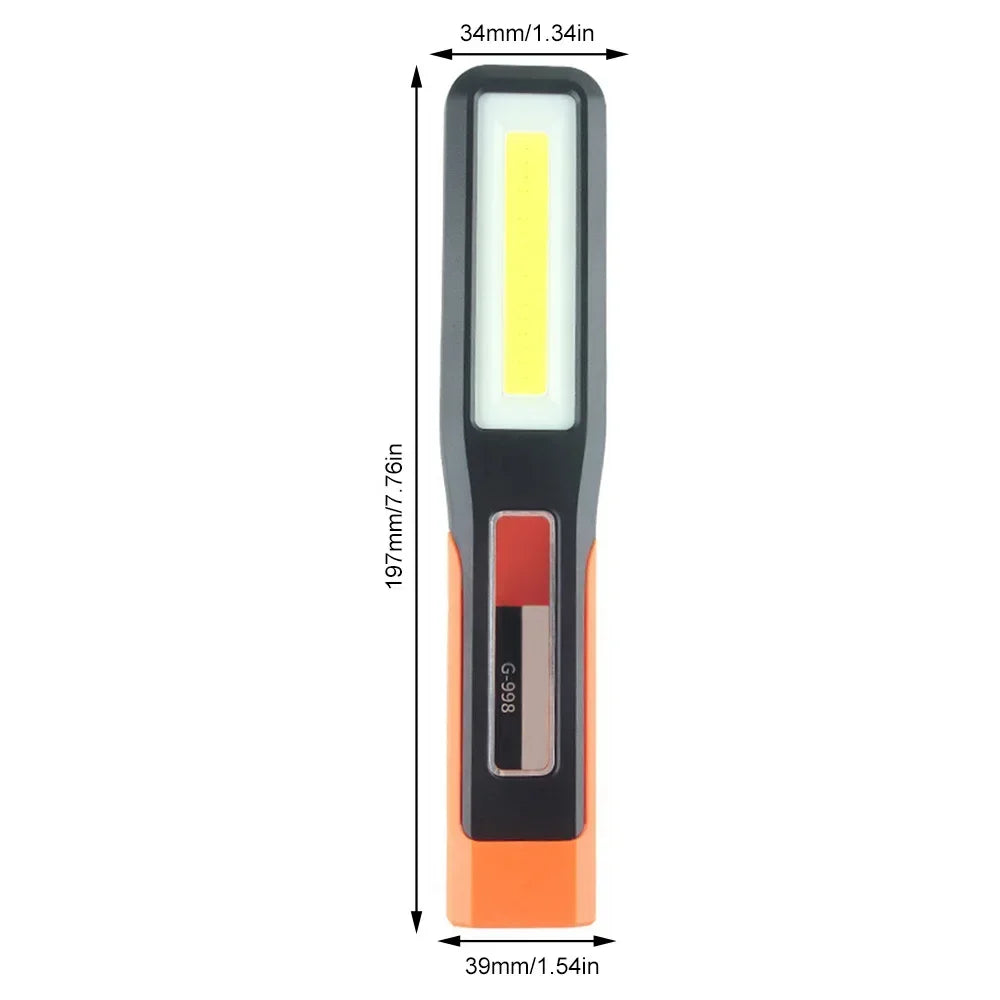 LED Work Light with Magnet COB Garage Mechanic Maintenance Lamp