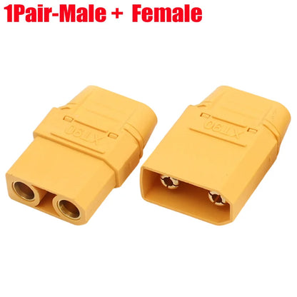 XT90 Male Female Connectors Plug Welding Terminal Plugs for RC Lipo Battery Motor Charge Lead Plugs Banana Male Female Adapter
