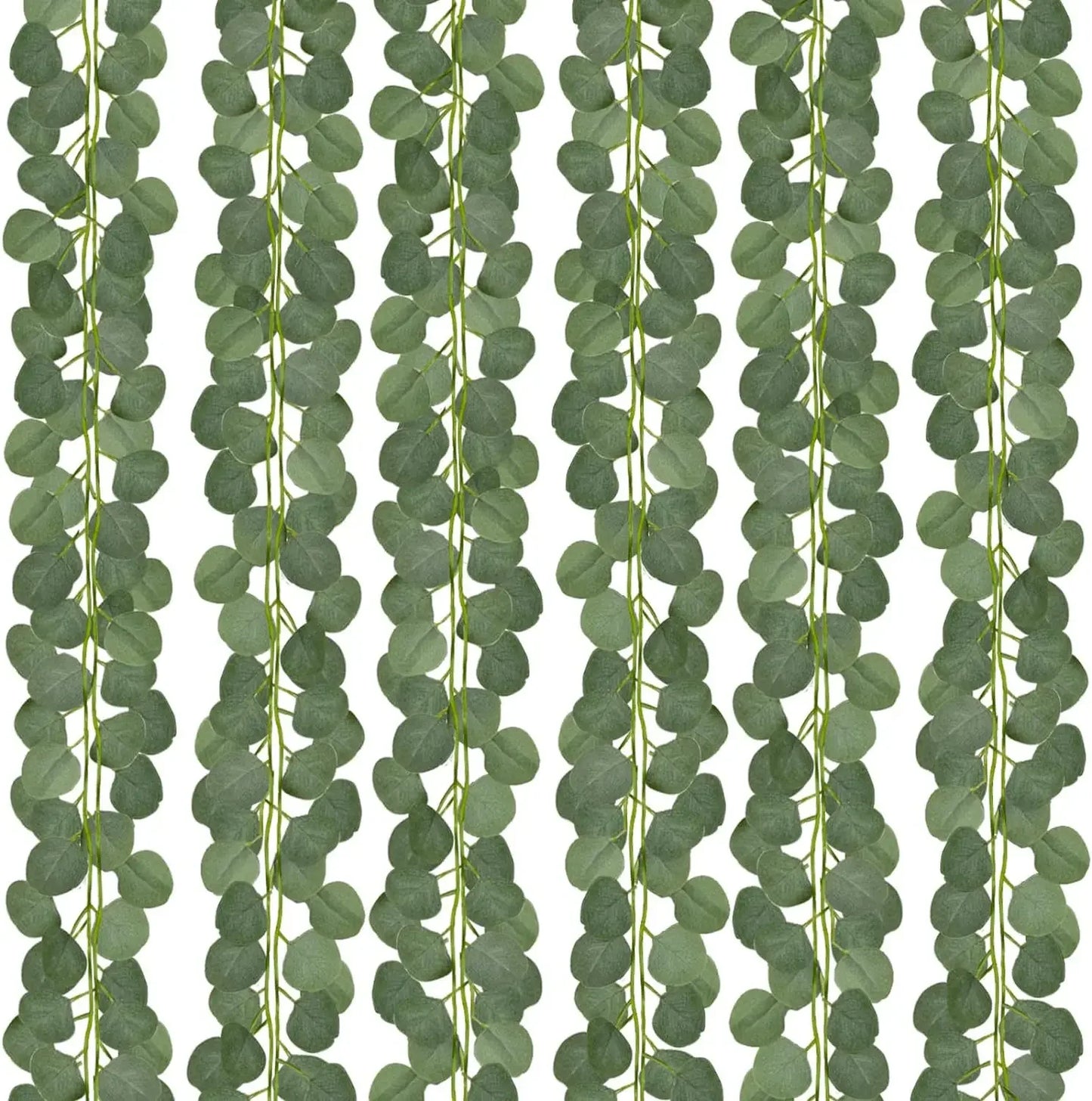 2.2M Artificial Eucalyptus Garland – Green Eucalyptus Vine Plant for Wedding Arch, Wall & Home Garden Decoration