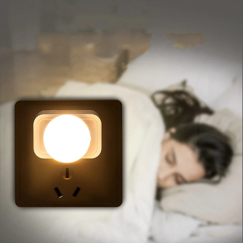 1-20PCS Mini USB LED Plug Lamp Portable Eye Protection Book Reading Light Small Round Car Bulb Computer Mobile Power Lamps
