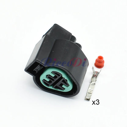 3-Pin 2.2mm Sealed Headlight Socket Connector PB625-03027 PB621-03020 DJ7033A-2.2 for Hyundai Kia