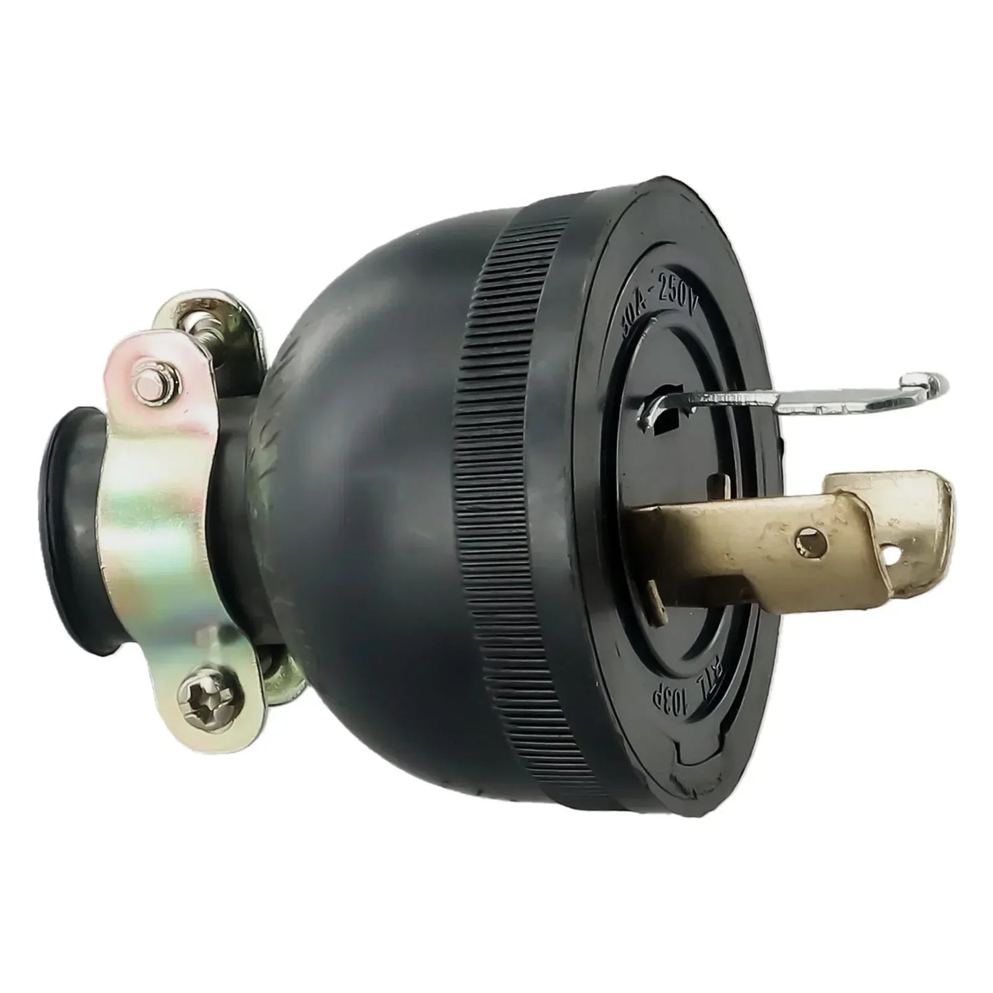 2KW Generator Anti-Loose Plug, 168F/170F GX160 Three-Pole America Plug, AC 250V 30A Generator Parts