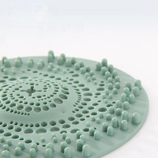 New 1Pcs Silicone Drain Strainer Household Shower Floor Filter Sink Strainers Hair Catcher For Kitchen Bathroom Accessories