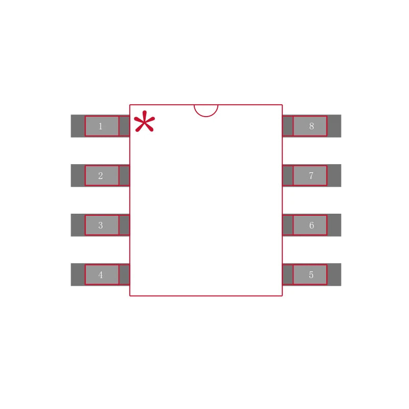 X9C503S X9317WS X9318WS X9319WS Digital Potentiometer IC SMD SOIC8